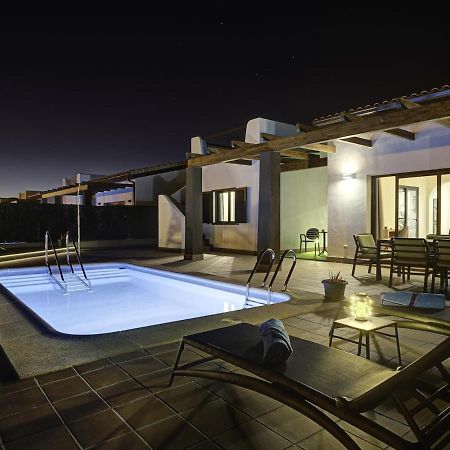Villa El Molino piscina privada climatizada Caleta de Fuste Exterior foto